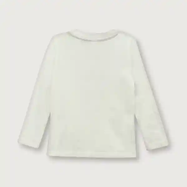 Polera Explorador de Niño Blanco Talla 9M Opaline