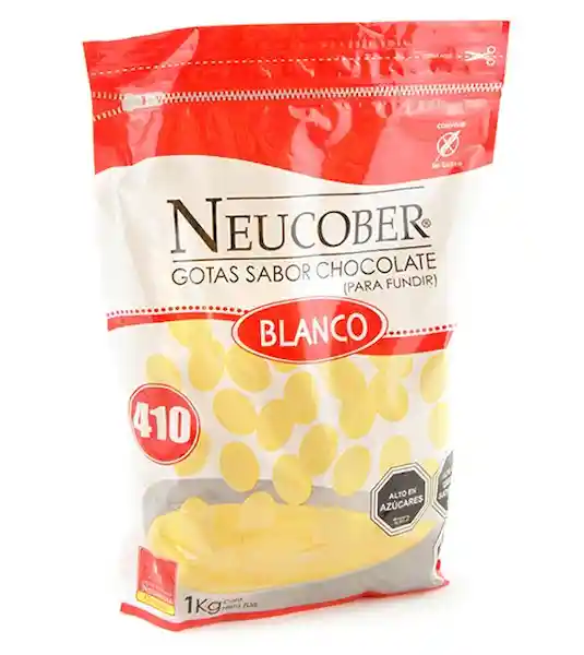 Chocolate Blanco Para Cobertura Neucober Código 410
