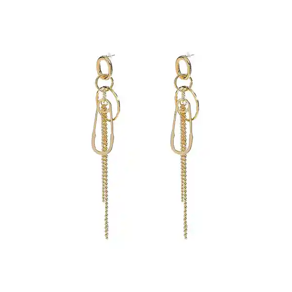 Aretes Largos Estilo Occidental Mixtos Miniso