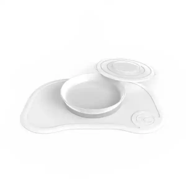 Twistshake Mantel Individual Clickmat Con Plato Blanco