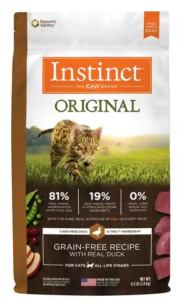 Instinct Alimento Para Gato Pato
