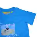 Polera Bebe Niño Celeste Pillin 12 M