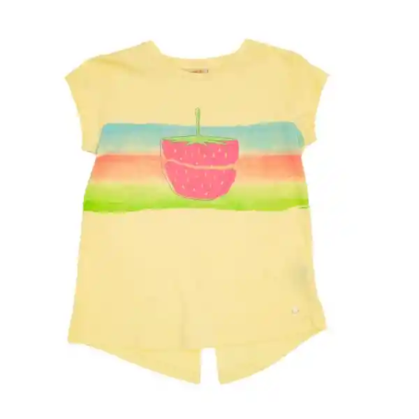 Polera Niña Amarillo Pillin 16