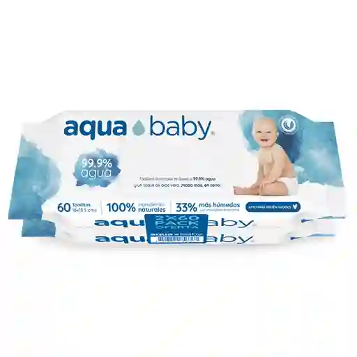 Aqua Baby Pack Toallitas Húmedas