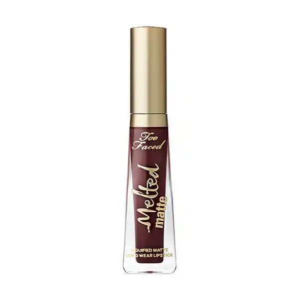 Too Faced Labial Mate Melted Matte Lipstick Drop Dead Red