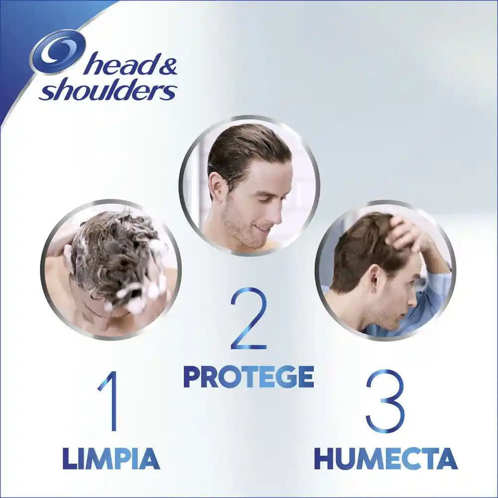 Head & Shoulders Shampoo Men 3 en 1