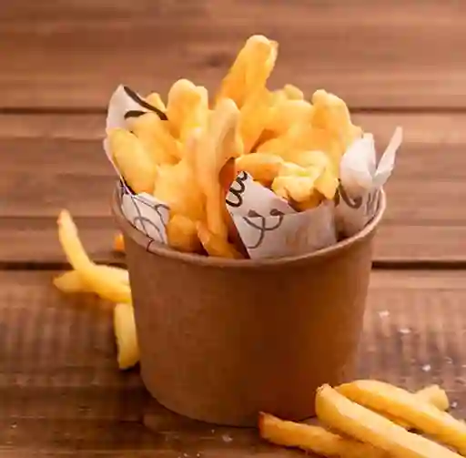 Papas Doble Cheddar Mediana