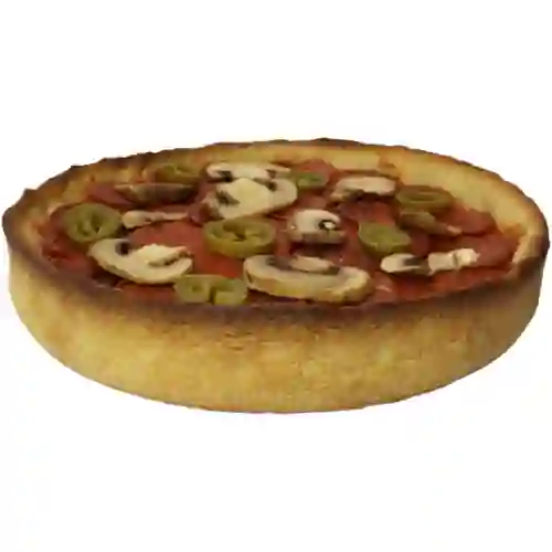 Pepperoni Champi y Jalapeños Pequeña