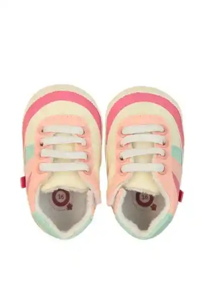 Zapatillas Urbana Elástico Soft Bebé Niña Rosado 15 800 Ficcus