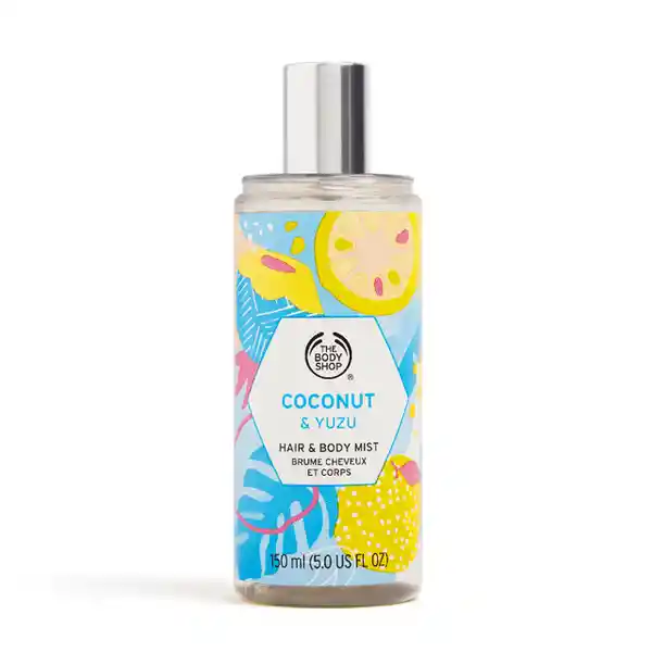 Body Mist The Body Shop Spray para Cabello Coco y Yuzu