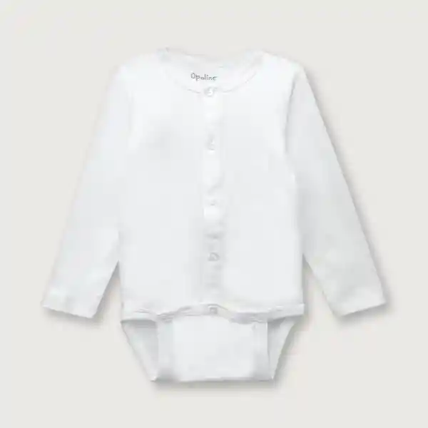 Pack Body Broche al Medio de Niño Blanco Talla 3M Opaline