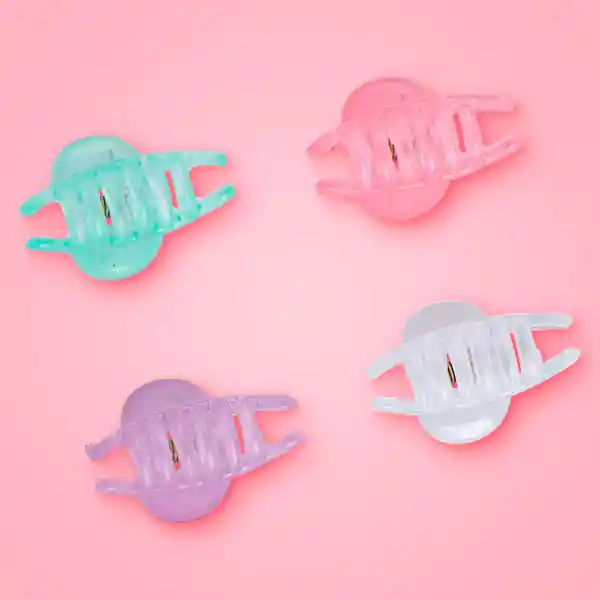 Set Pinzas Para Cabello Pastel Miniso