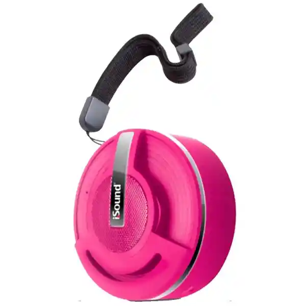 Isound Parlante Bluetooth Hang on Rosado ISOUND-5299