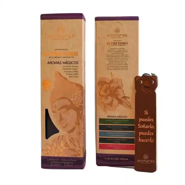 Sahumerio 40 Tibetanos Aromas Magicos Aromanza