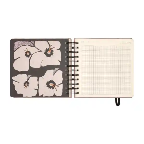 Libreta Espiral 160 Hojas Con Líneas-Cuadros 17 cm 3221307000143