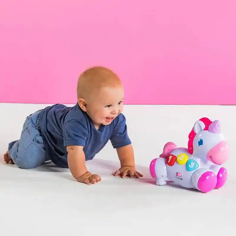 Bright Starts Juguete Para Bebe Rock & Glow Unicornio