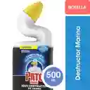 Limpiador Desinfectante para Inodoro Pato Purific 100% Destructor de Sarro Marina 500ml