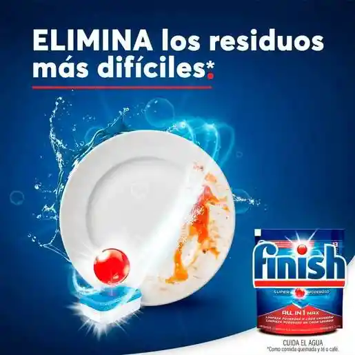 Finish Detergente en Tabletas para lavavajillas 30 unid.