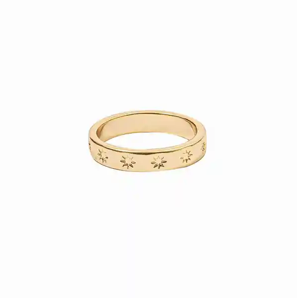 Anillo Lizzie Baño de Oro Talla 5 Noa Joyas