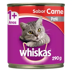 Whiskas Alimento Húmedo para Gatos Adultos Paté Sabor a Carne