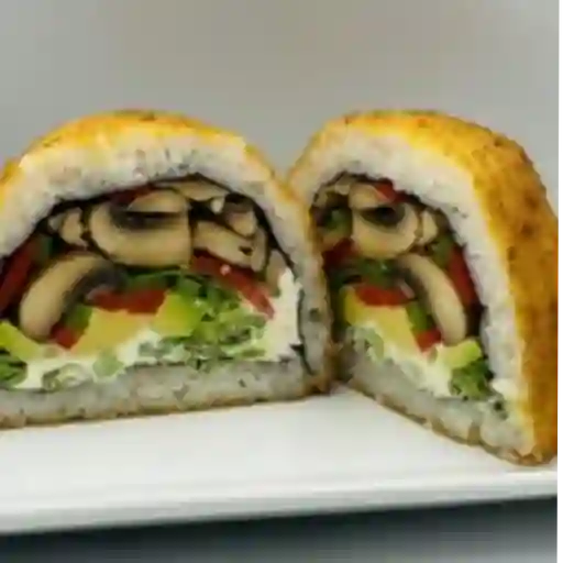 Sushi burguers veggie