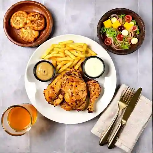 1/2 Pollo A La Brasa