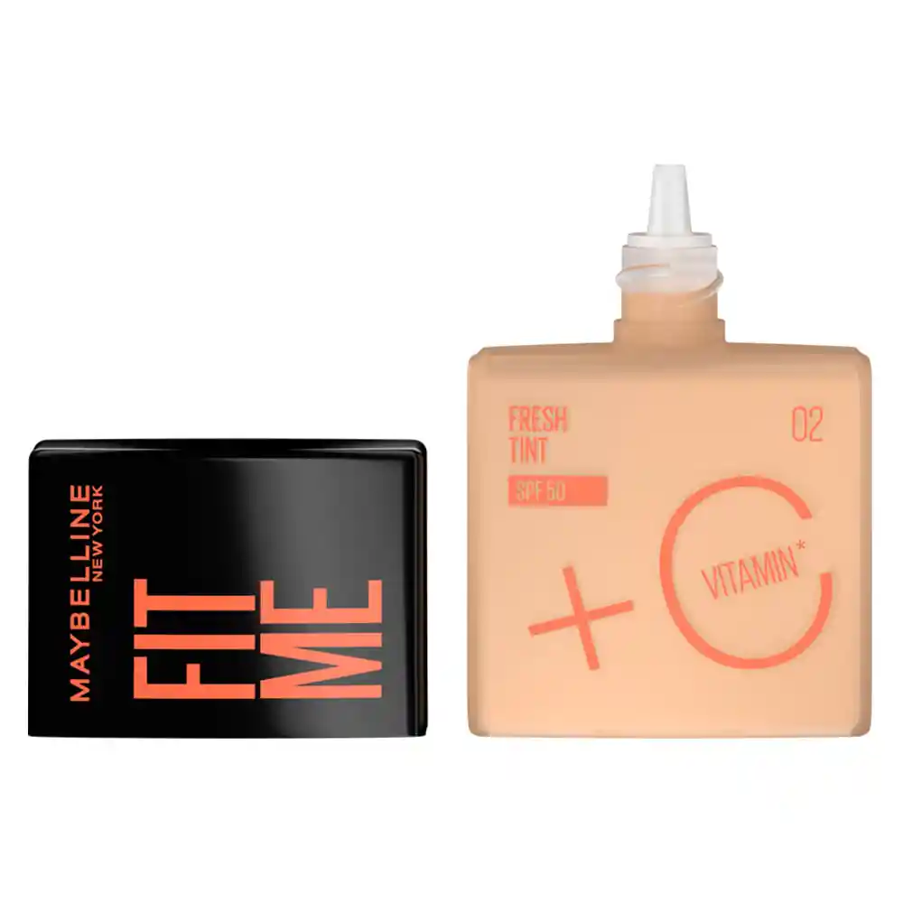 Maybelline Base de Maquillaje Fit me Fresh Tint Spf 50 02