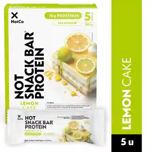 Not Mayo Barra de Protena Bar Lemón Cake