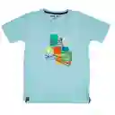 Polera Niño Celeste Pillin 14