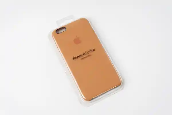 Carcasa Para iPhone 6P/6SP Color Naranja Claro