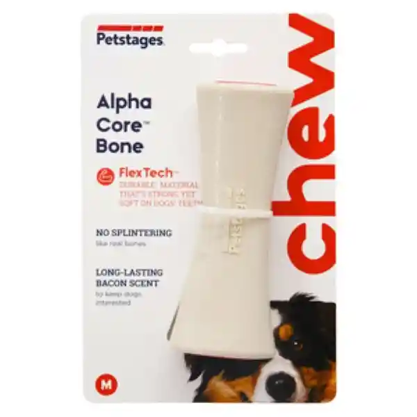 Petstages Alfa Core Juguete Masticable Hueso Centro 0.19 Kg