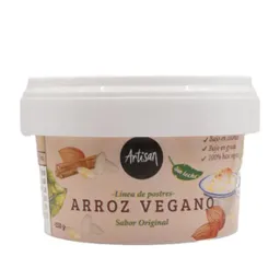 Artisan Postre de Arroz Vegano Sin Leche