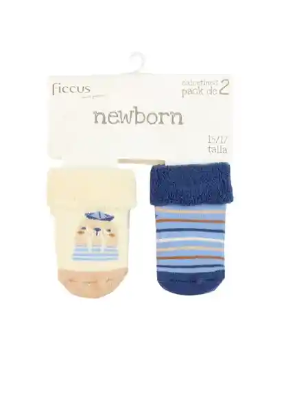 Pack de Calcetines Nb Bo Colores Talla 15/17 - 621