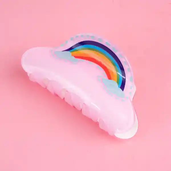 Pinza Para Cabello Arcoiris Miniso