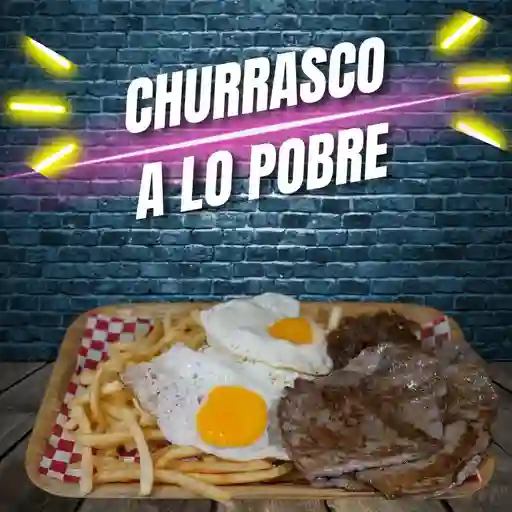 Colación churrasco a lo pobre