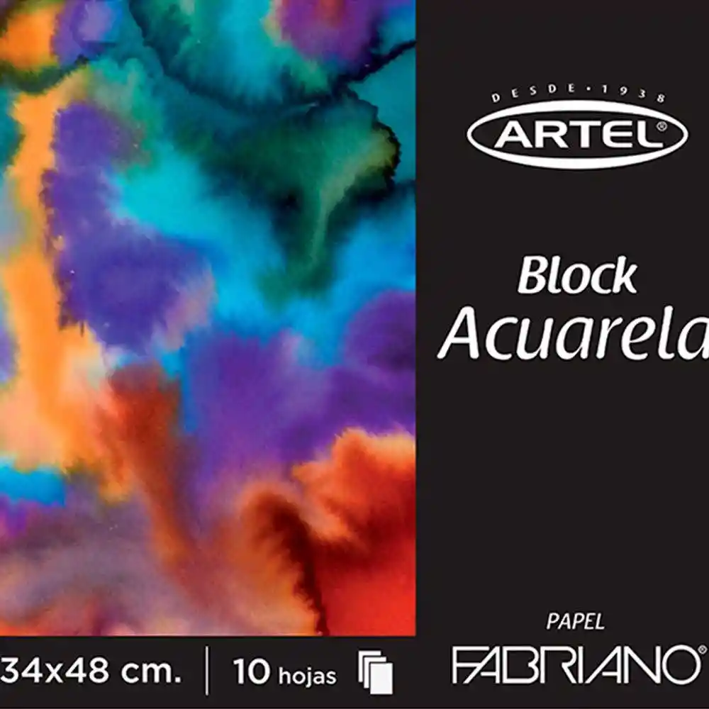 Block Acuarela Fabriano 200 Grs.