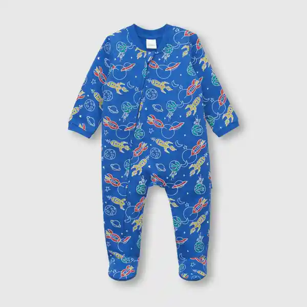 Pijama Nb B Azul L (9-12 Meses) pjpo03 Colloky
