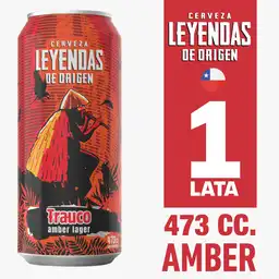 2 x Leyendas de Origen Cervezas Trauco 473 cc