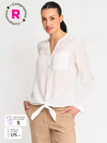 Regatta Blusa Manga Larga Ducan Color Blanco M S25
