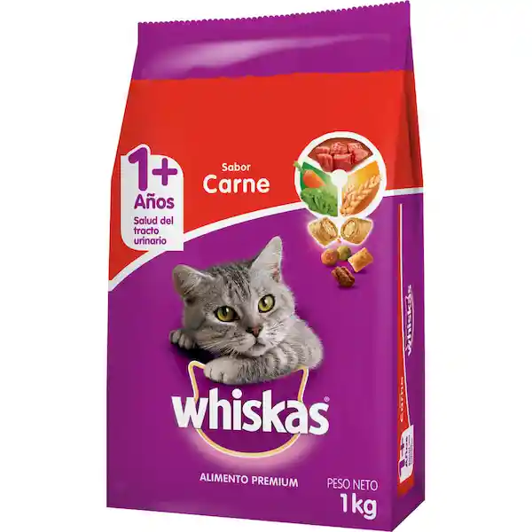 Whiskas Alimento Para Gato Carne