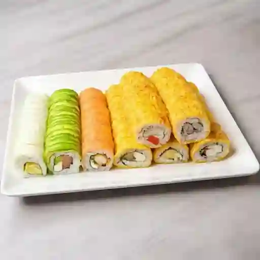 Promo 80 piezas (50 fritos y 30 fríos)