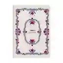 Libreta de Tela Bordada 15 x 21