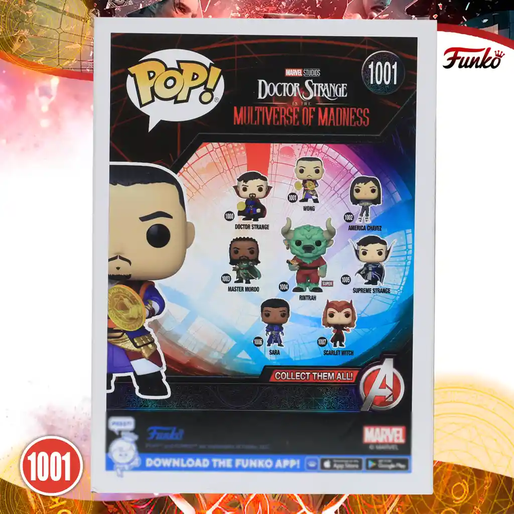 Funko Pop Figura Coleccionable Doctor Strange Multiverse 1001