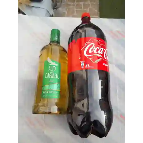 Alto Del Carmen + Coca Cola