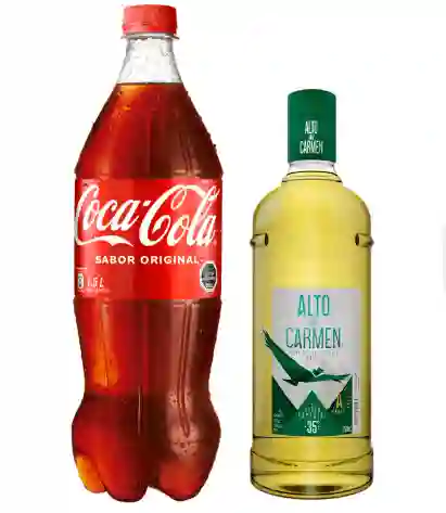 Combo Pisco Alto Del Carmen Especial 35° + Coca Cola