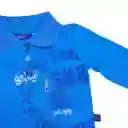 Polera Bebe Niño Azul Pillin 4 a