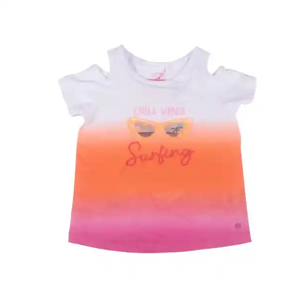 Polera Niña Fucsia Pillin 10 a