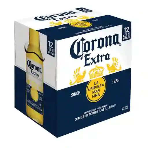 Corona Cerveza Botella Pack 12 X