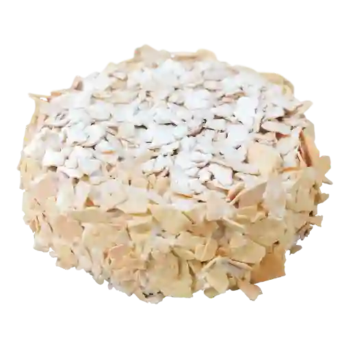 Torta hojarasca framb. crema manjar porc