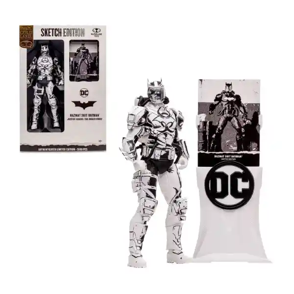 Dc Figura Colección Multiverse Batman Hazmat Suit Gol 27986